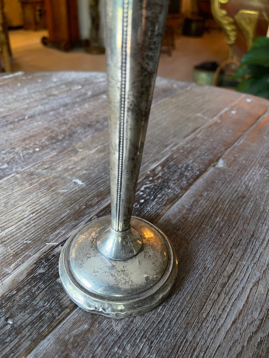Antique Silver Plated Candlesticks