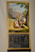 Antique French Trumeau with Romantic Country Scene