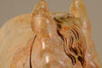 Antique Marble Horse on Plinth Statue