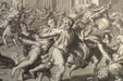Antique Etching of The Rape of The Sabine Women