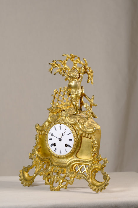 Ornate French Table Clock