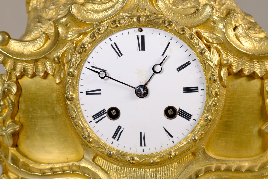 Ornate French Table Clock
