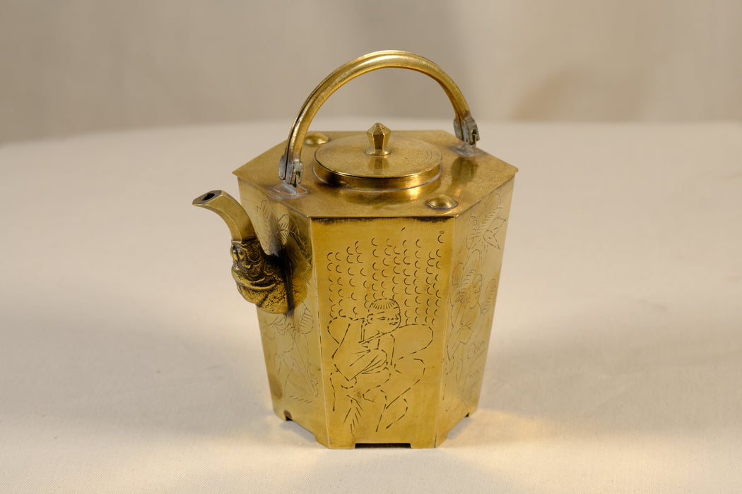 Japanese Brass Teapot