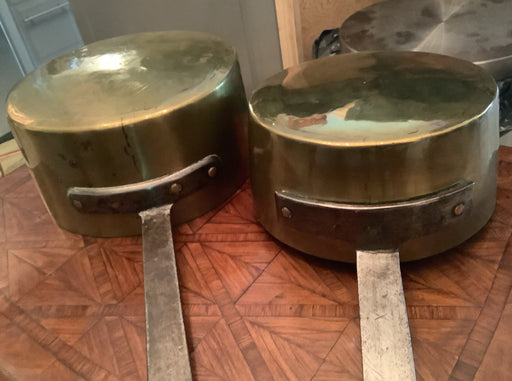 French casserole pot set and antique item.